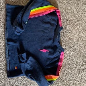 LIGHTING BOLT AVIATOR SWEATSHIRT #preppy